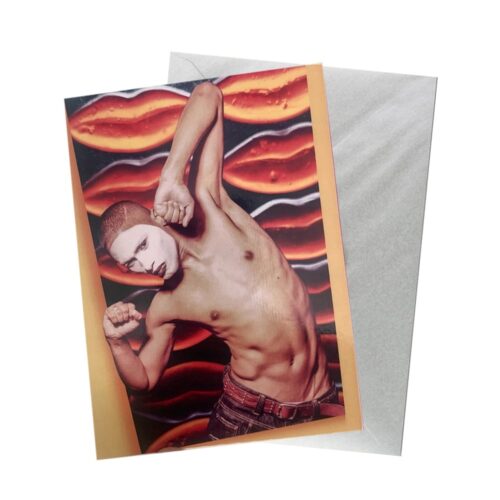 Red Lips Greeting Card
